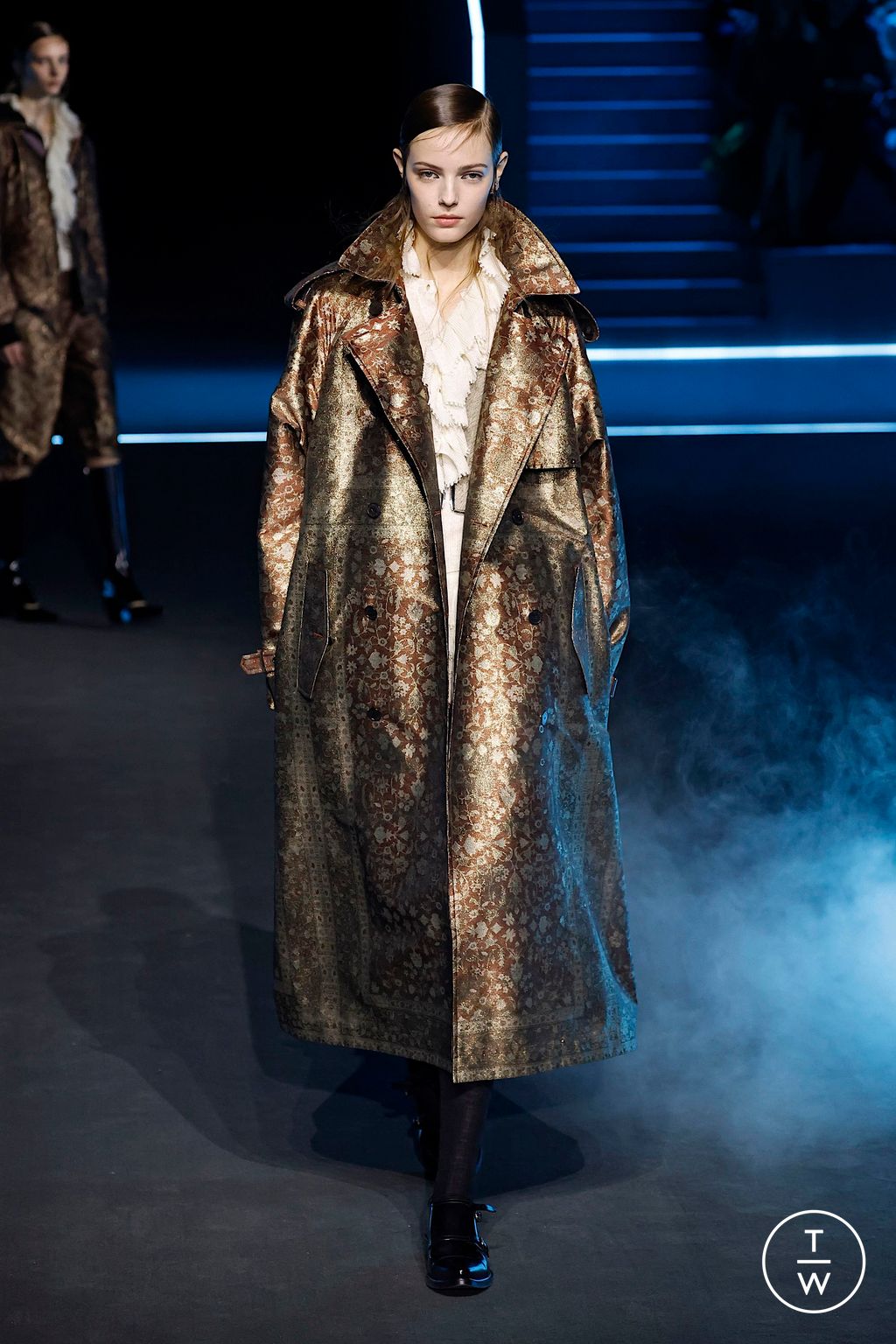 Fashion Week Paris Fall/Winter 2025 look 56 de la collection Dior womenswear