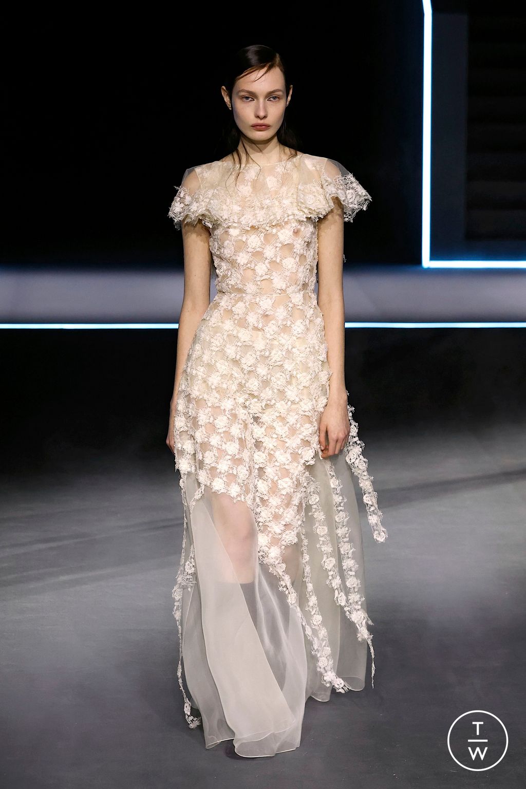 Fashion Week Paris Fall/Winter 2025 look 70 from the Dior collection 女装