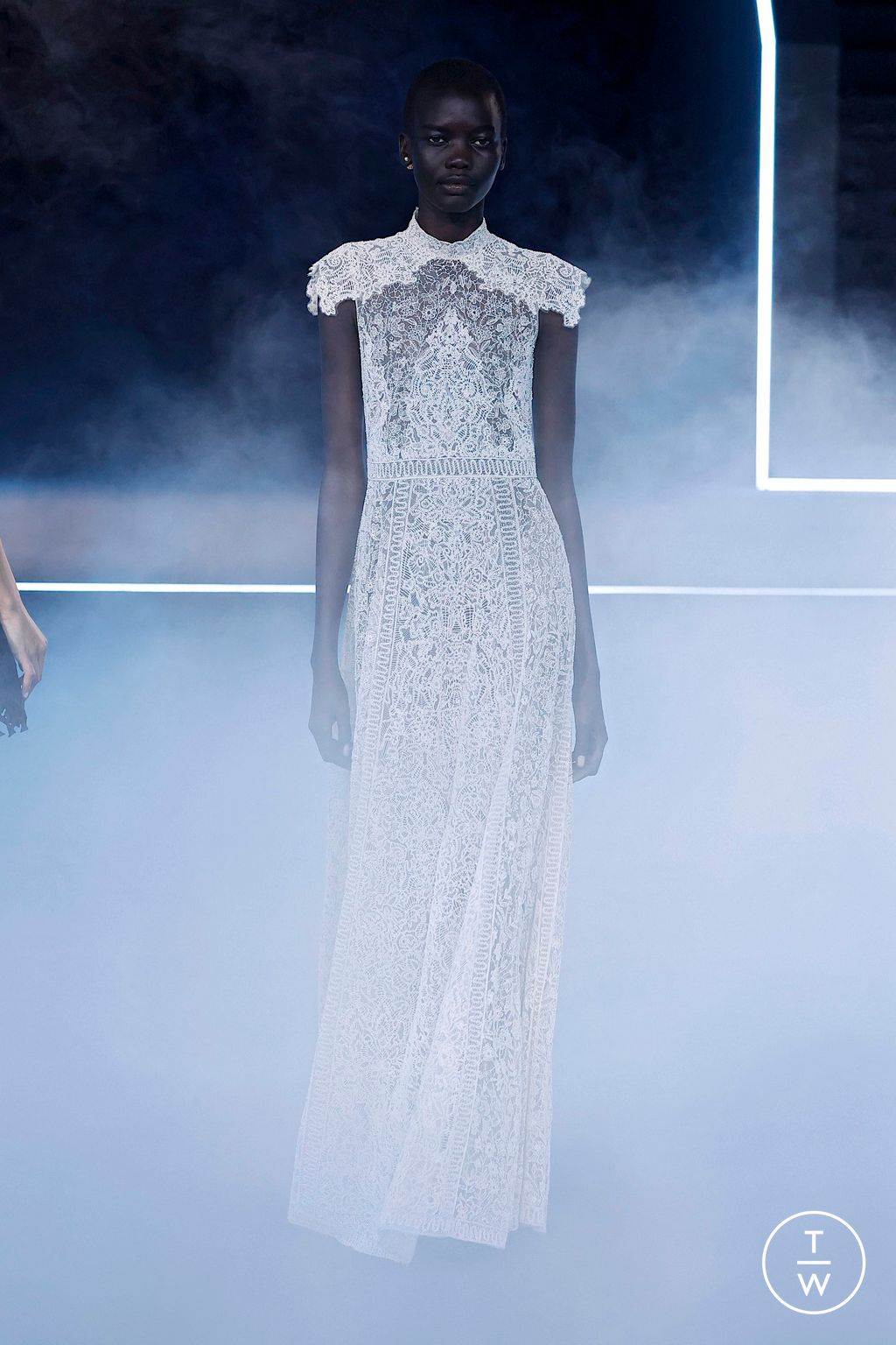 Fashion Week Paris Fall/Winter 2025 look 77 from the Dior collection 女装