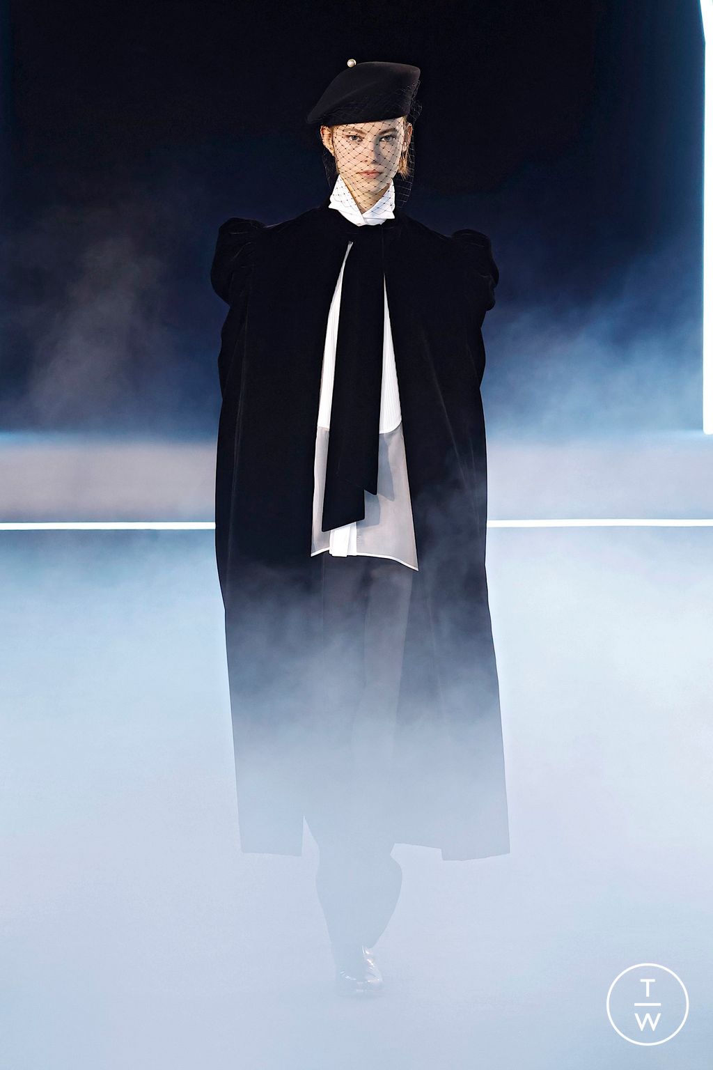 Fashion Week Paris Fall/Winter 2025 look 80 from the Dior collection 女装