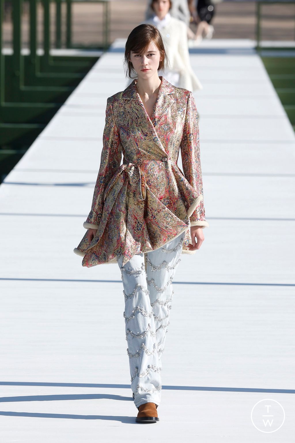 Fashion Week Paris Fall/Winter 2026 look 5 de la collection Dior womenswear