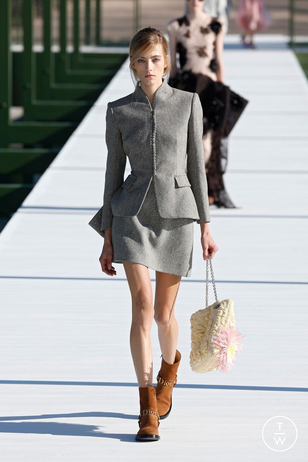 Fashion Week Paris Fall/Winter 2026 look 55 de la collection Dior womenswear