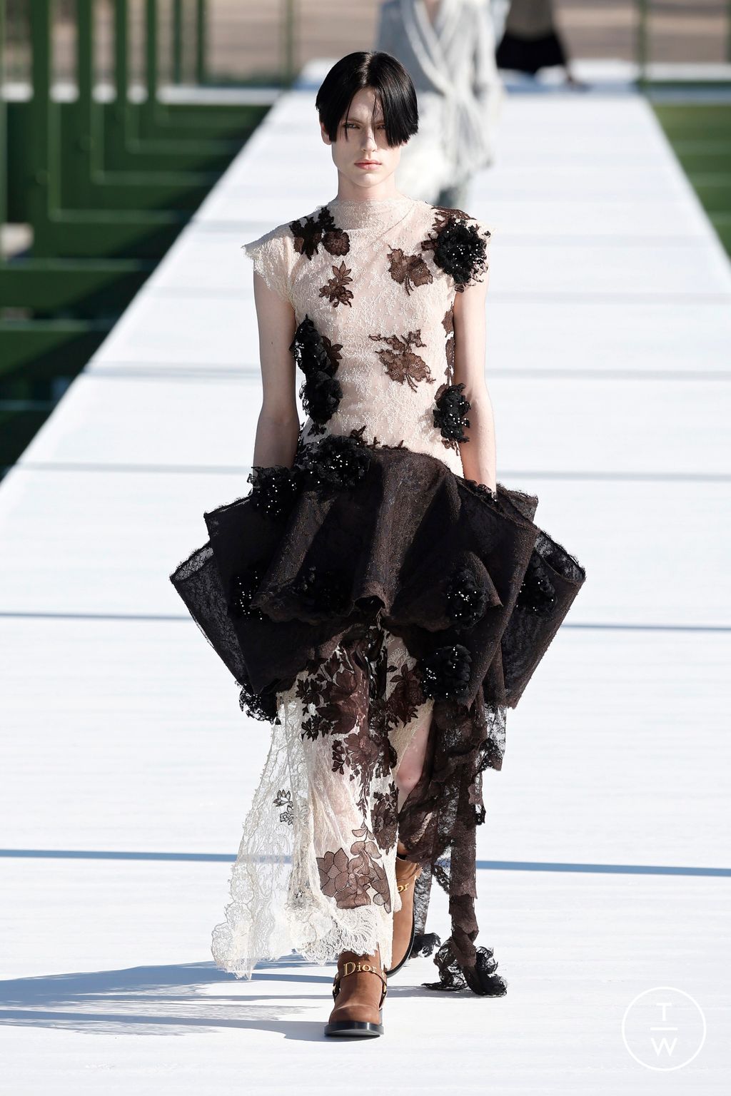 Fashion Week Paris Fall/Winter 2026 look 56 from the Dior collection 女装