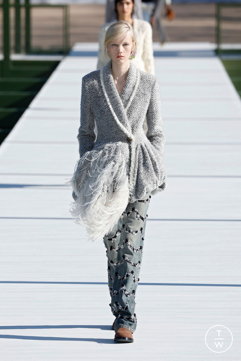 Fashion Week Paris Fall/Winter 2026 look 57 from the Dior collection womenswear