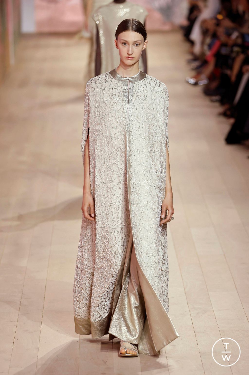 Fashion Week Paris Fall/Winter 2023 look 57 from the Dior collection couture