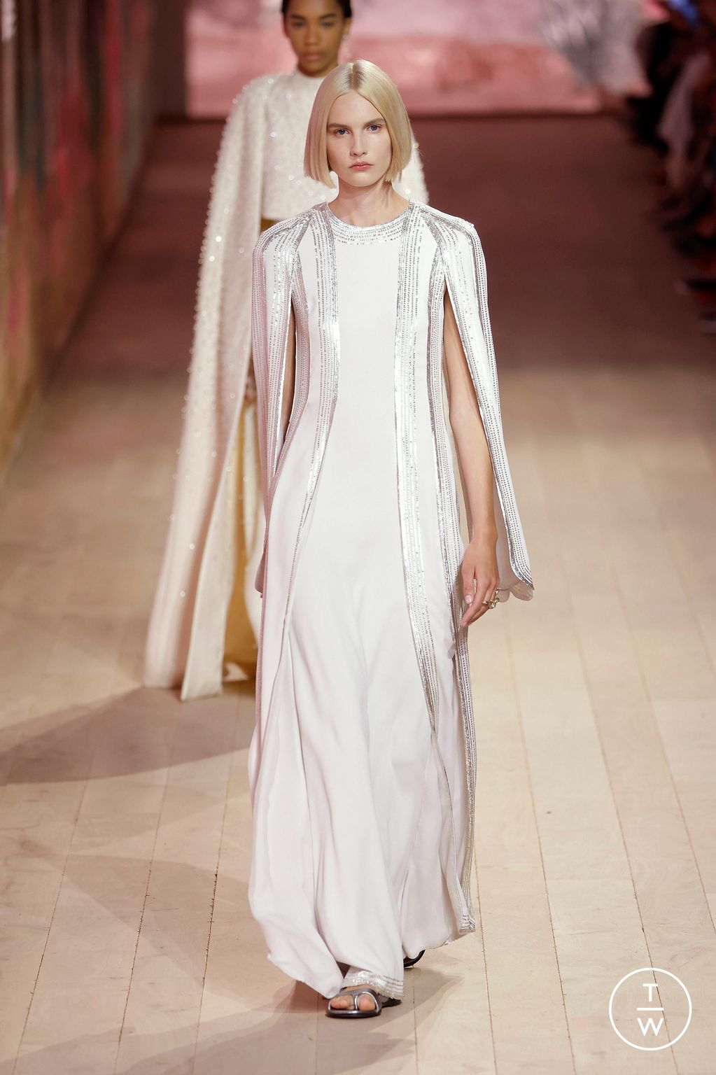 Fashion Week Paris Fall/Winter 2023 look 65 from the Dior collection couture