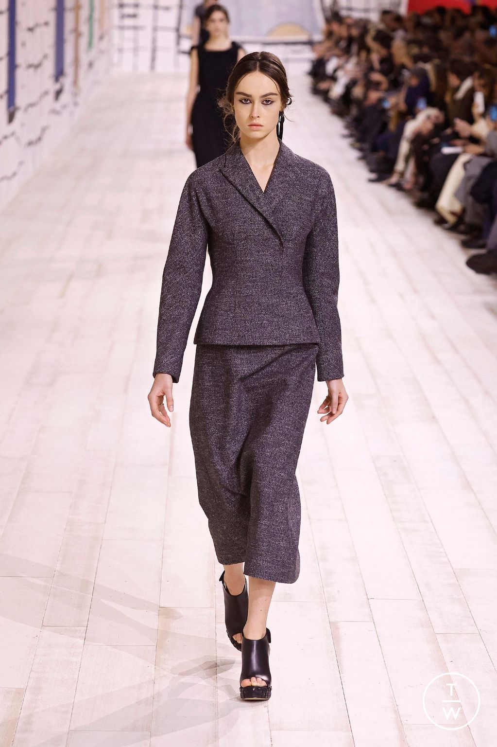 Fashion Week Paris Spring/Summer 2024 look 18 from the Christian Dior collection 高级定制