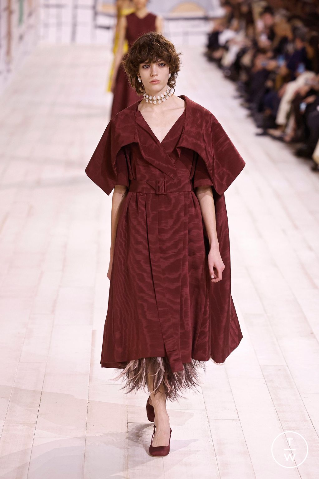 Fashion Week Paris Spring/Summer 2024 look 25 from the Christian Dior collection 高级定制