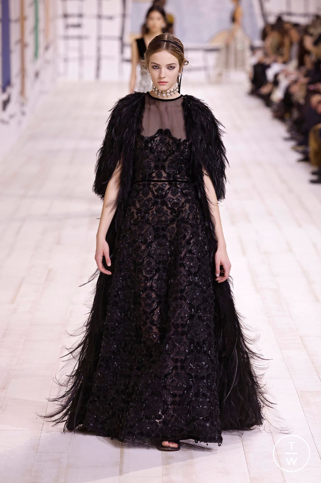 Fashion Week Paris Spring/Summer 2024 look 50 from the Dior collection couture