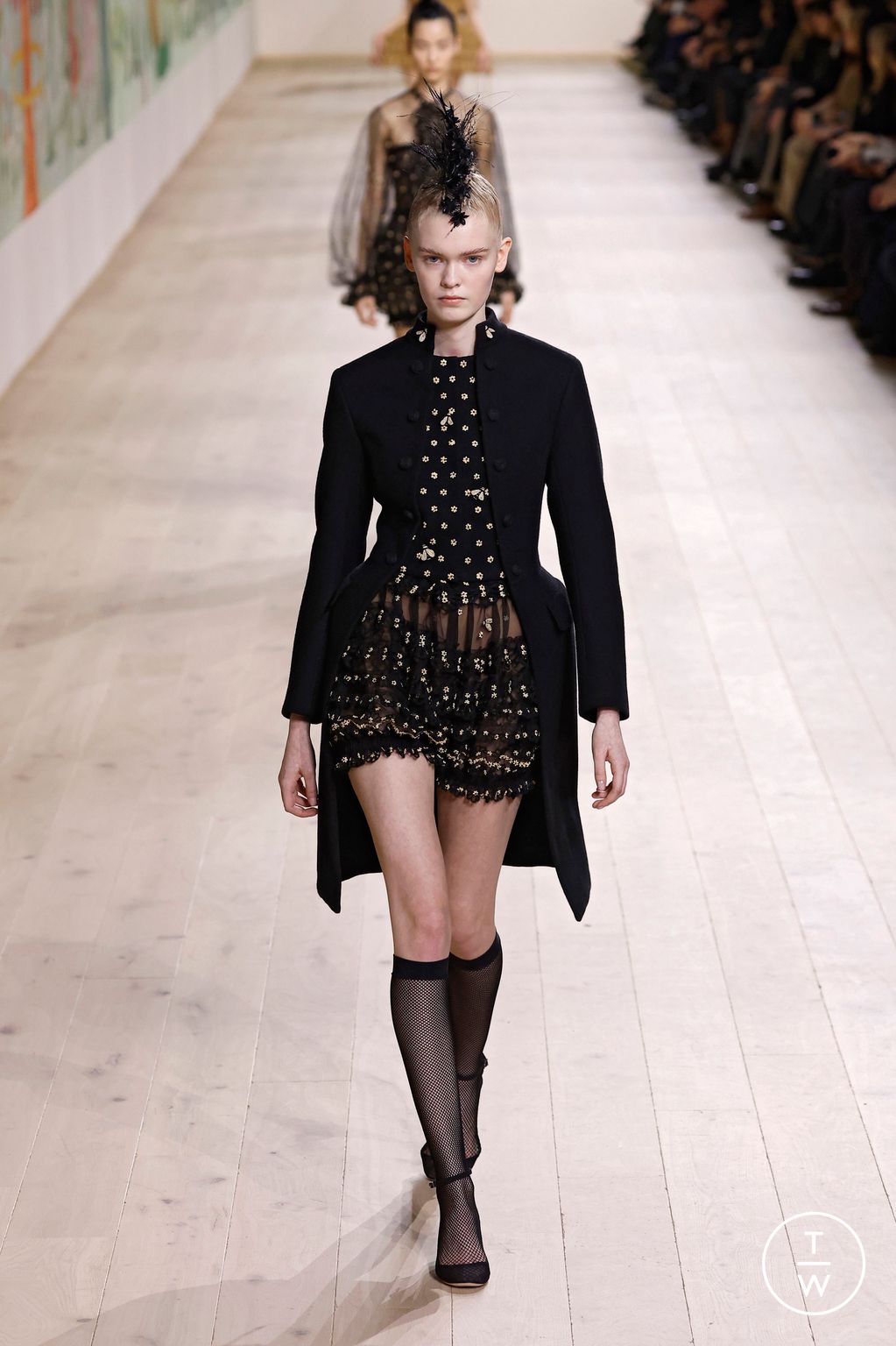 Fashion Week Paris Spring/Summer 2025 look 30 from the Dior collection 高级定制