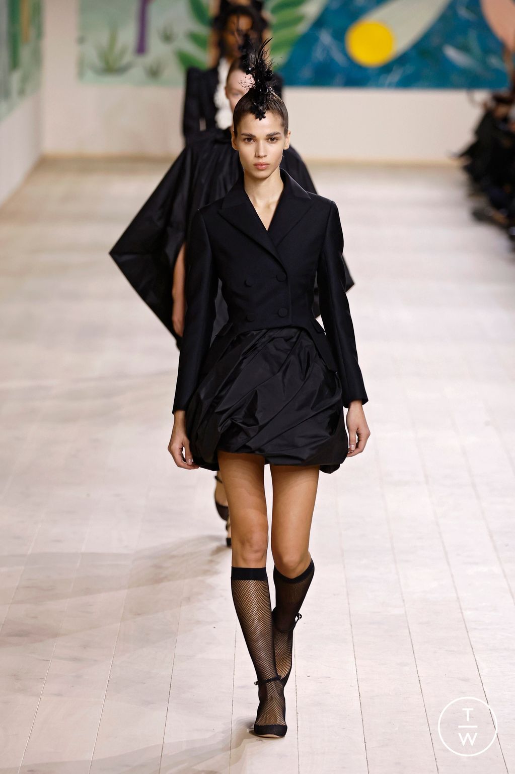 Fashion Week Paris Spring/Summer 2025 look 33 de la collection Dior couture