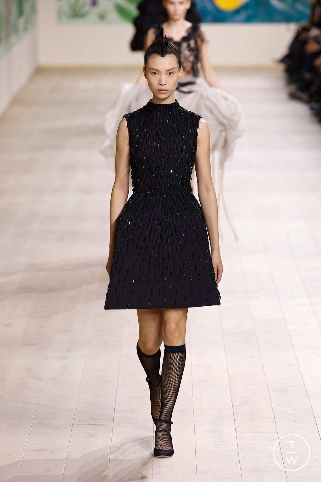 Fashion Week Paris Spring/Summer 2025 look 38 de la collection Dior couture