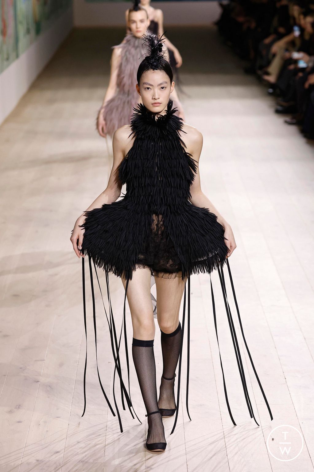 Fashion Week Paris Spring/Summer 2025 look 66 de la collection Dior couture