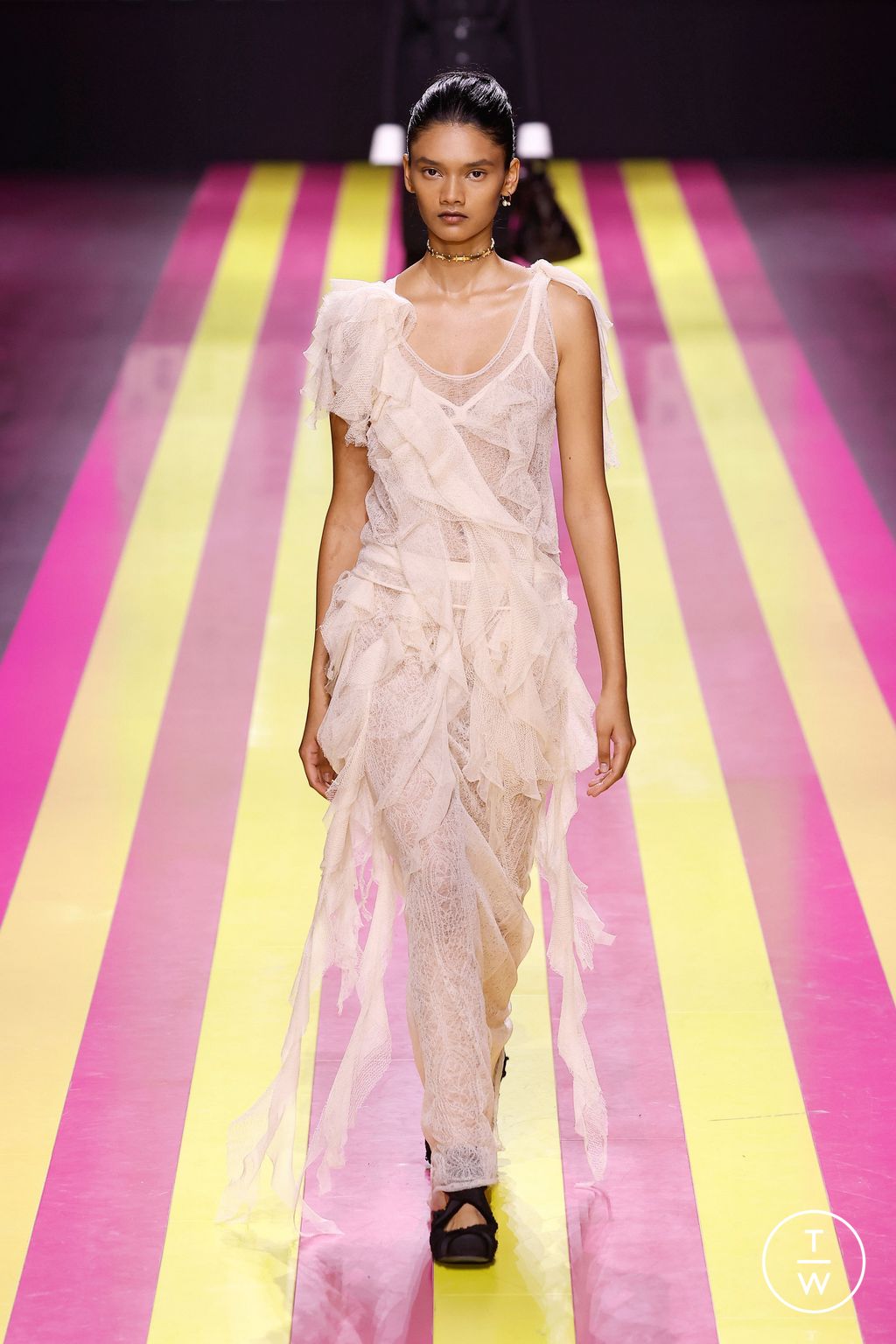 Fashion Week Paris Spring/Summer 2024 look 5 de la collection Christian Dior womenswear