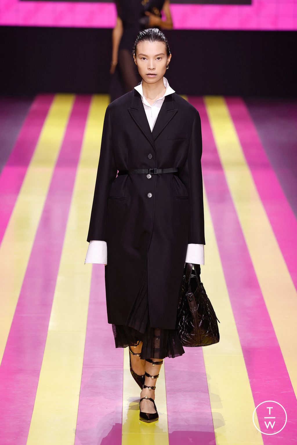 Fashion Week Paris Spring/Summer 2024 look 6 from the Christian Dior collection 女装