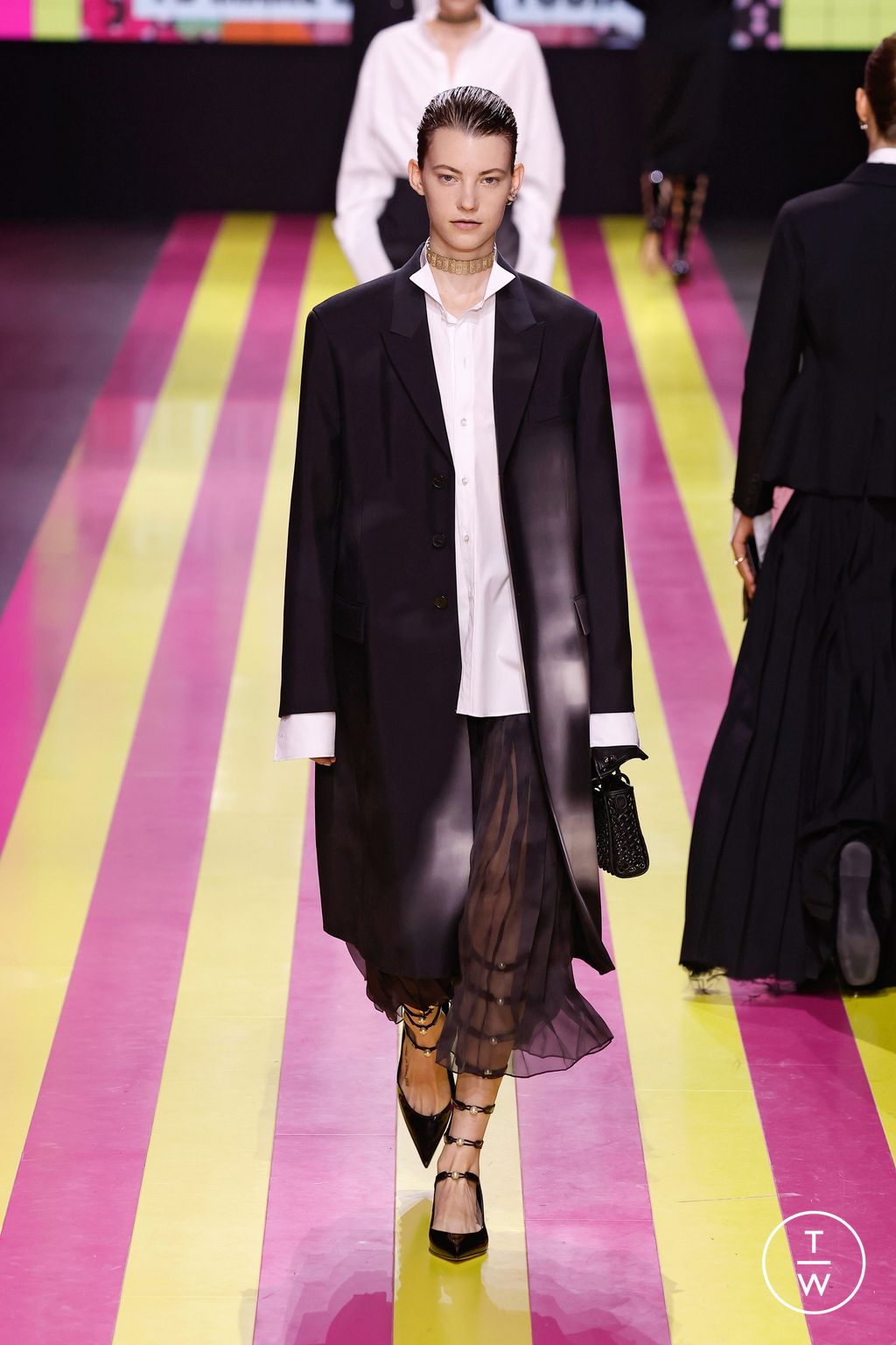 Fashion Week Paris Spring/Summer 2024 look 20 from the Christian Dior collection 女装