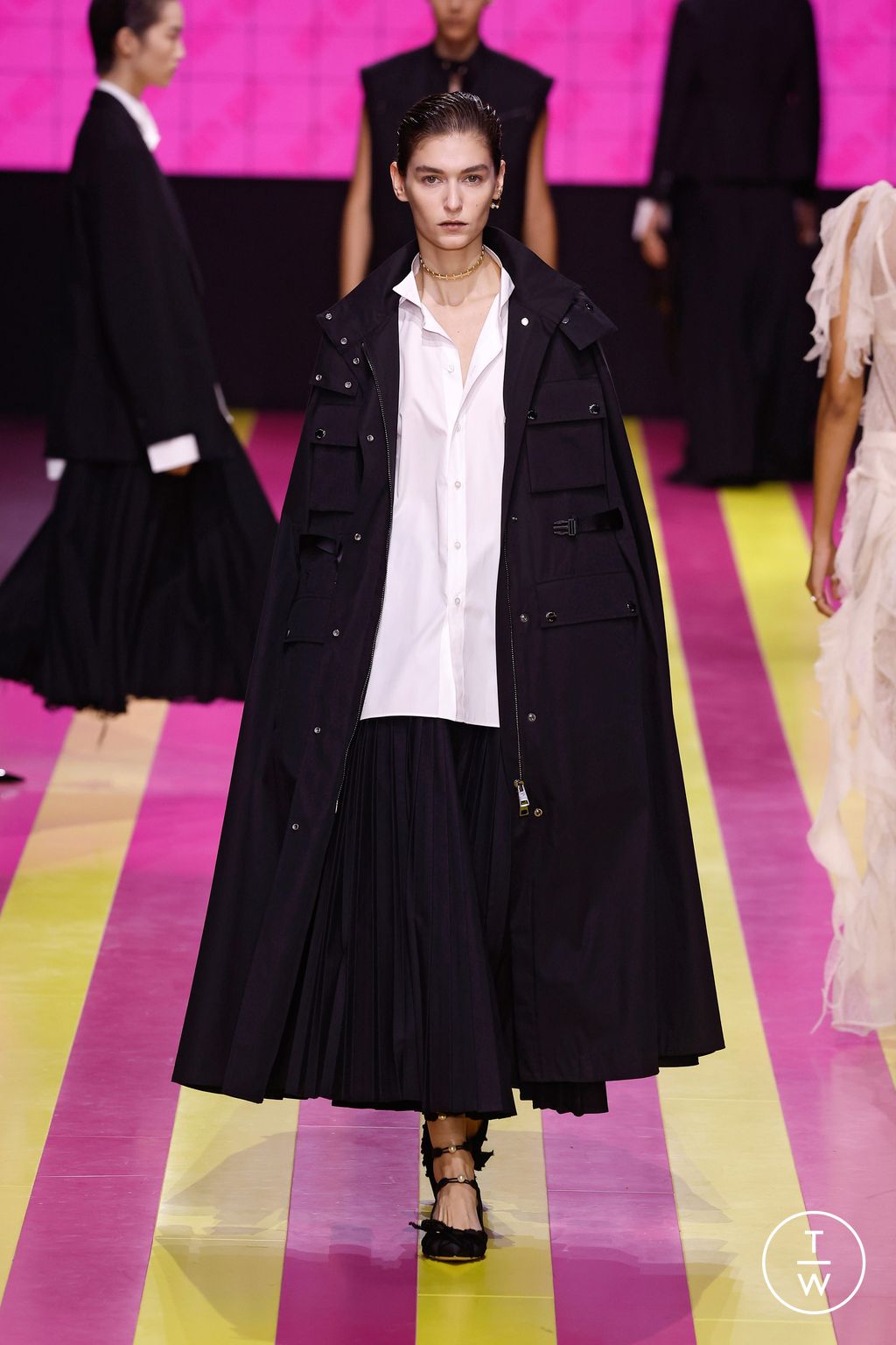 Fashion Week Paris Spring/Summer 2024 look 22 from the Christian Dior collection 女装