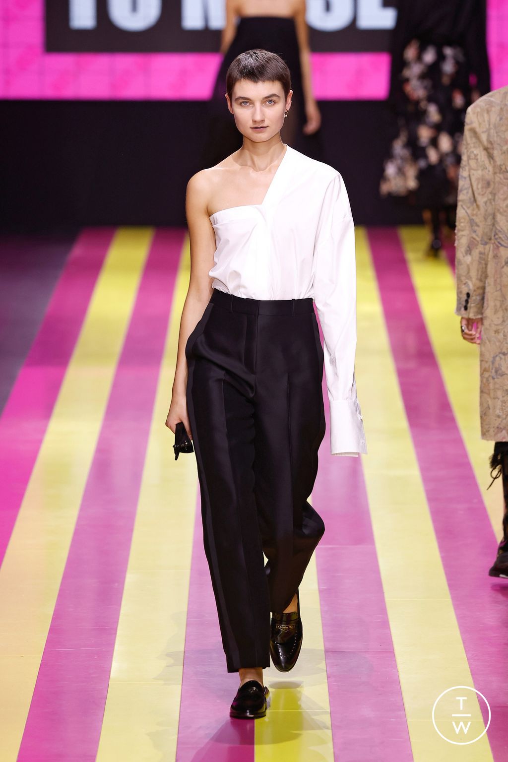 Fashion Week Paris Spring/Summer 2024 look 73 from the Christian Dior collection 女装