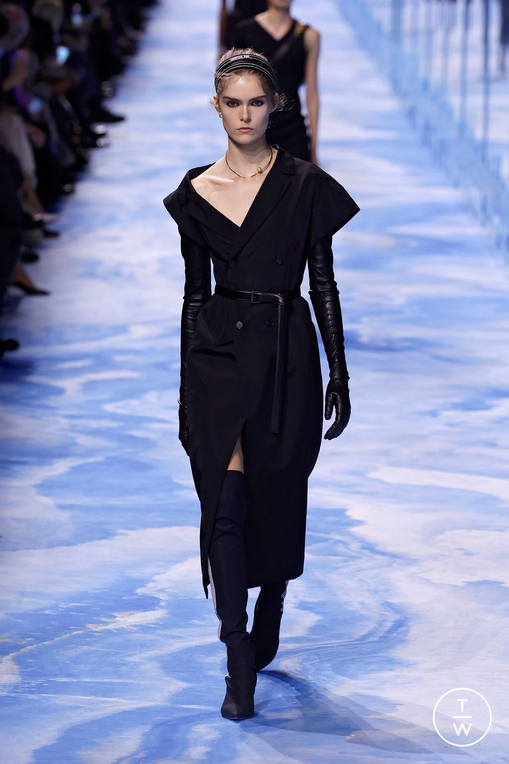 Fashion Week Paris Spring-Summer 2025 look 5 from the Christian Dior collection womenswear