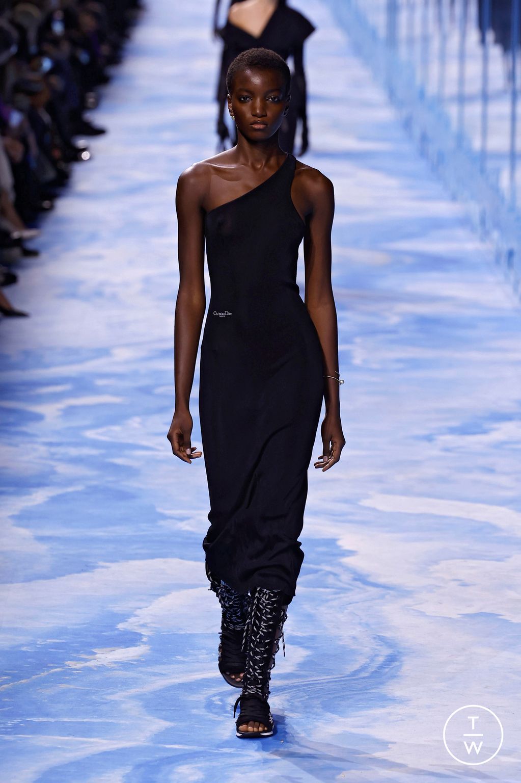 Fashion Week Paris Spring-Summer 2025 look 7 de la collection Christian Dior womenswear