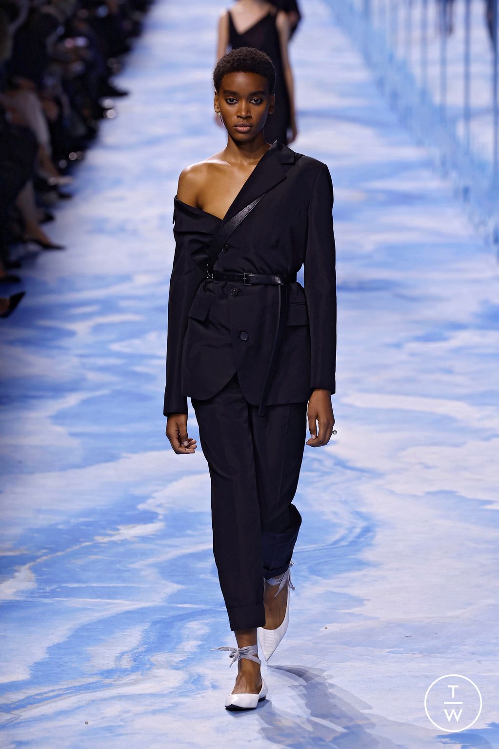 Fashion Week Paris Spring-Summer 2025 look 11 from the Dior collection womenswear