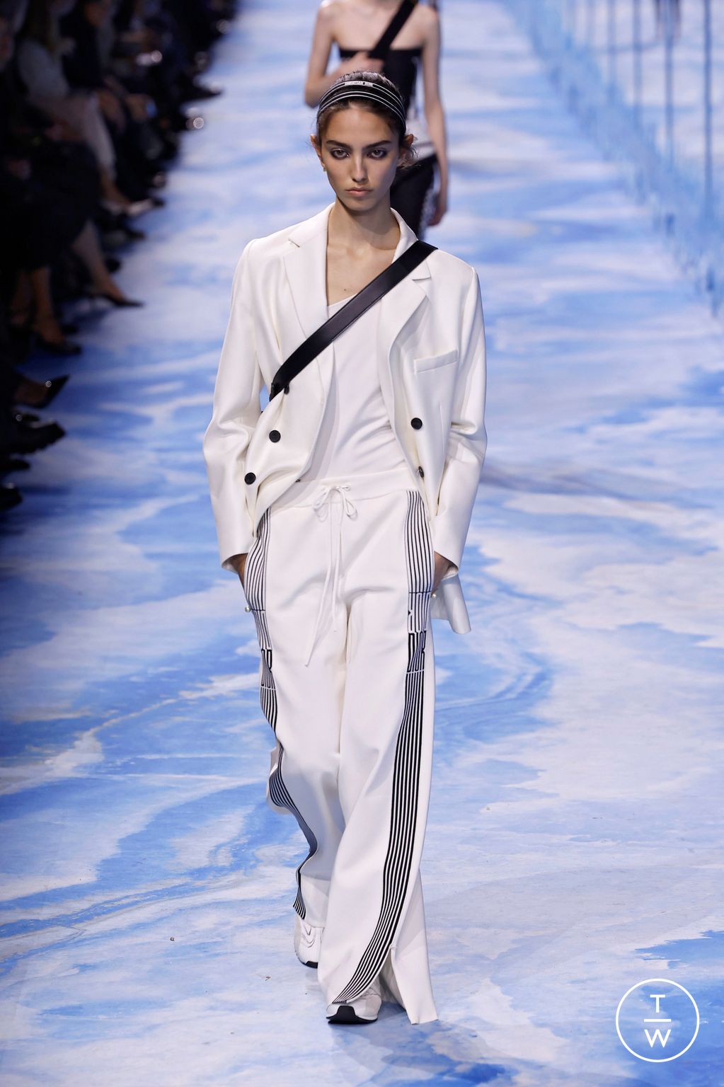 Fashion Week Paris Spring/Summer 2025 look 30 from the Dior collection womenswear