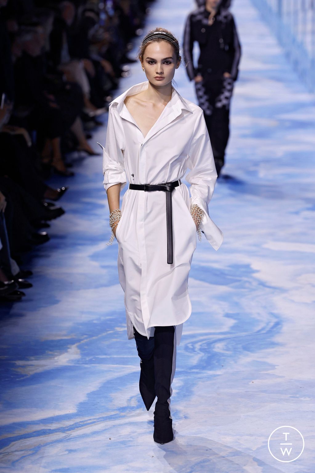 Fashion Week Paris Spring/Summer 2025 look 36 from the Dior collection womenswear