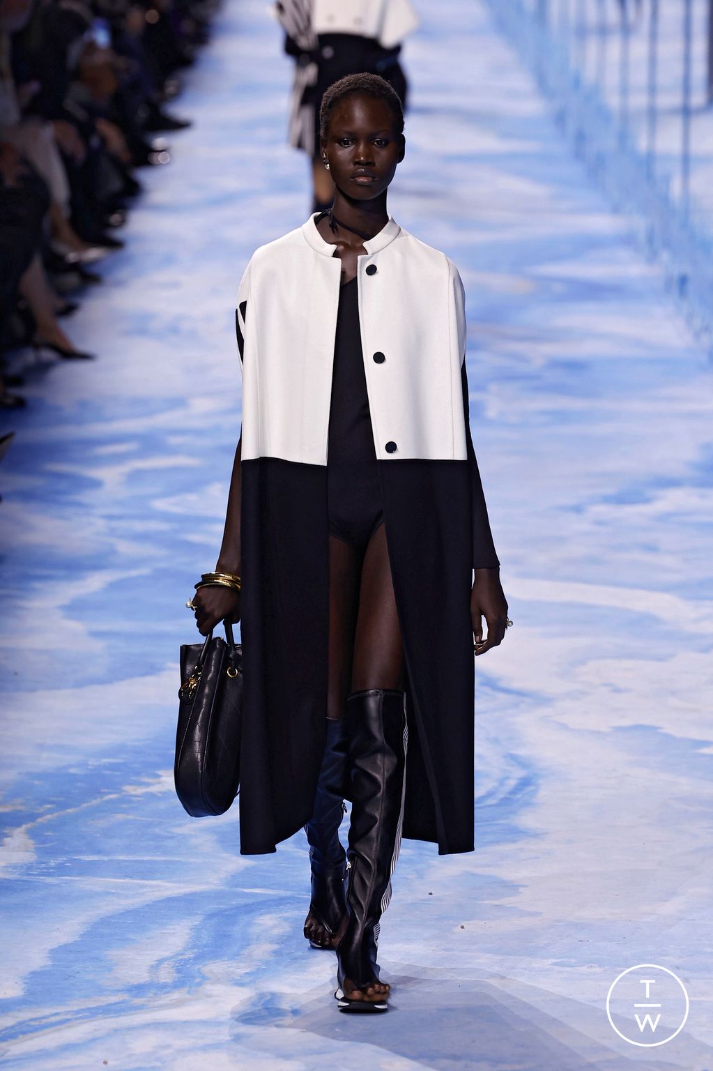 Fashion Week Paris Spring/Summer 2025 look 46 from the Dior collection womenswear