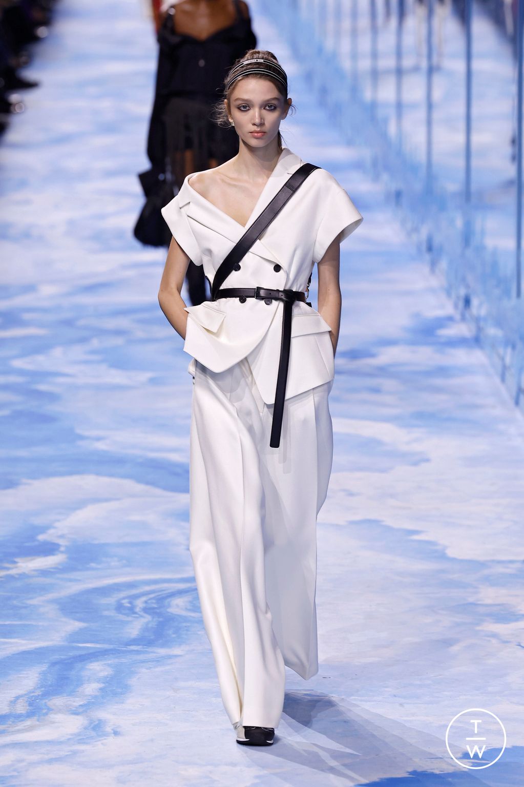 Fashion Week Paris Spring/Summer 2025 look 56 from the Dior collection womenswear