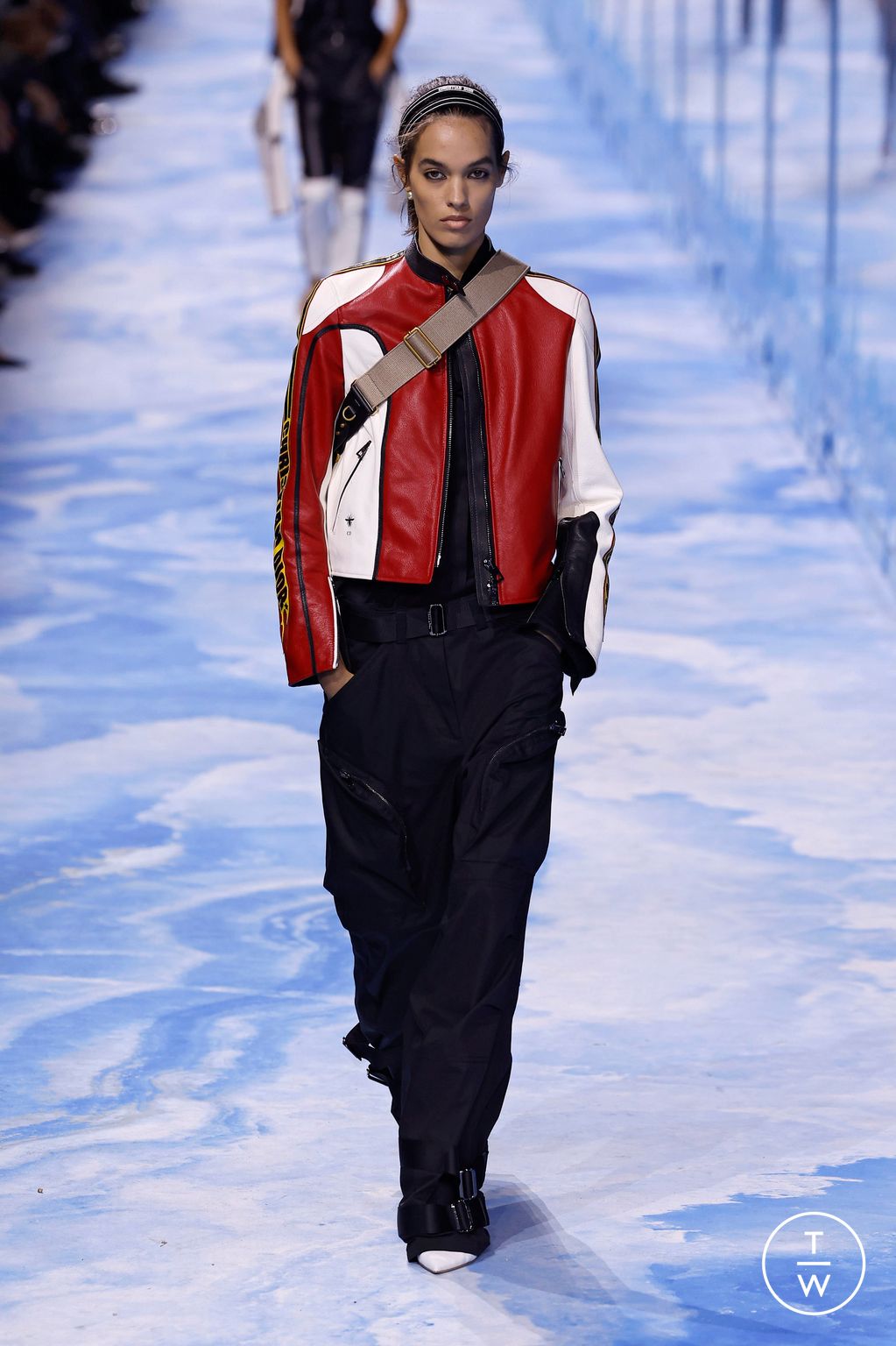 Fashion Week Paris Spring-Summer 2025 look 58 from the Dior collection womenswear