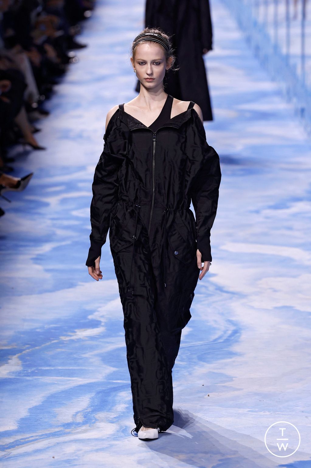 Fashion Week Paris Spring-Summer 2025 look 74 from the Christian Dior collection womenswear