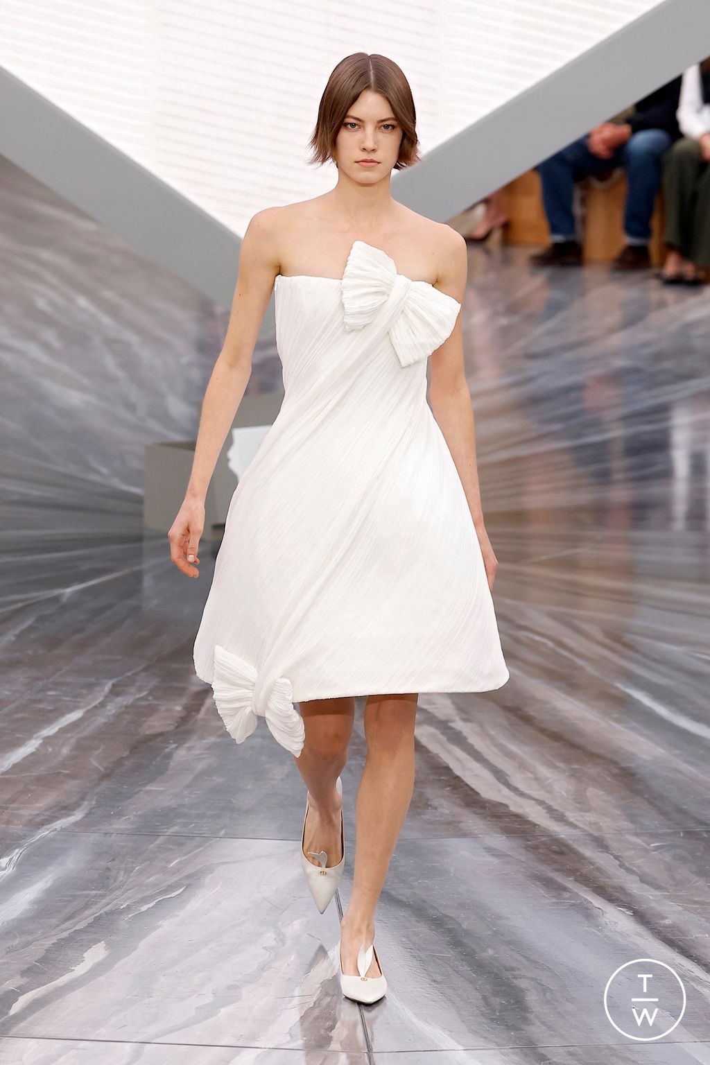 Fashion Week Paris Spring/Summer 2026 look 1 from the Dior collection womenswear