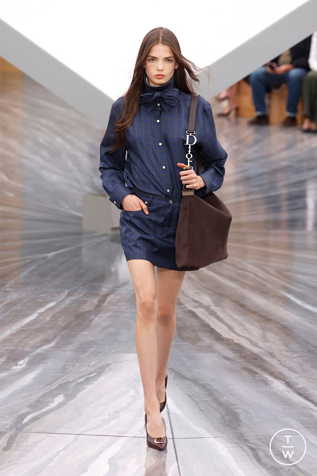 Fashion Week Paris Spring/Summer 2026 look 3 from the Dior collection womenswear