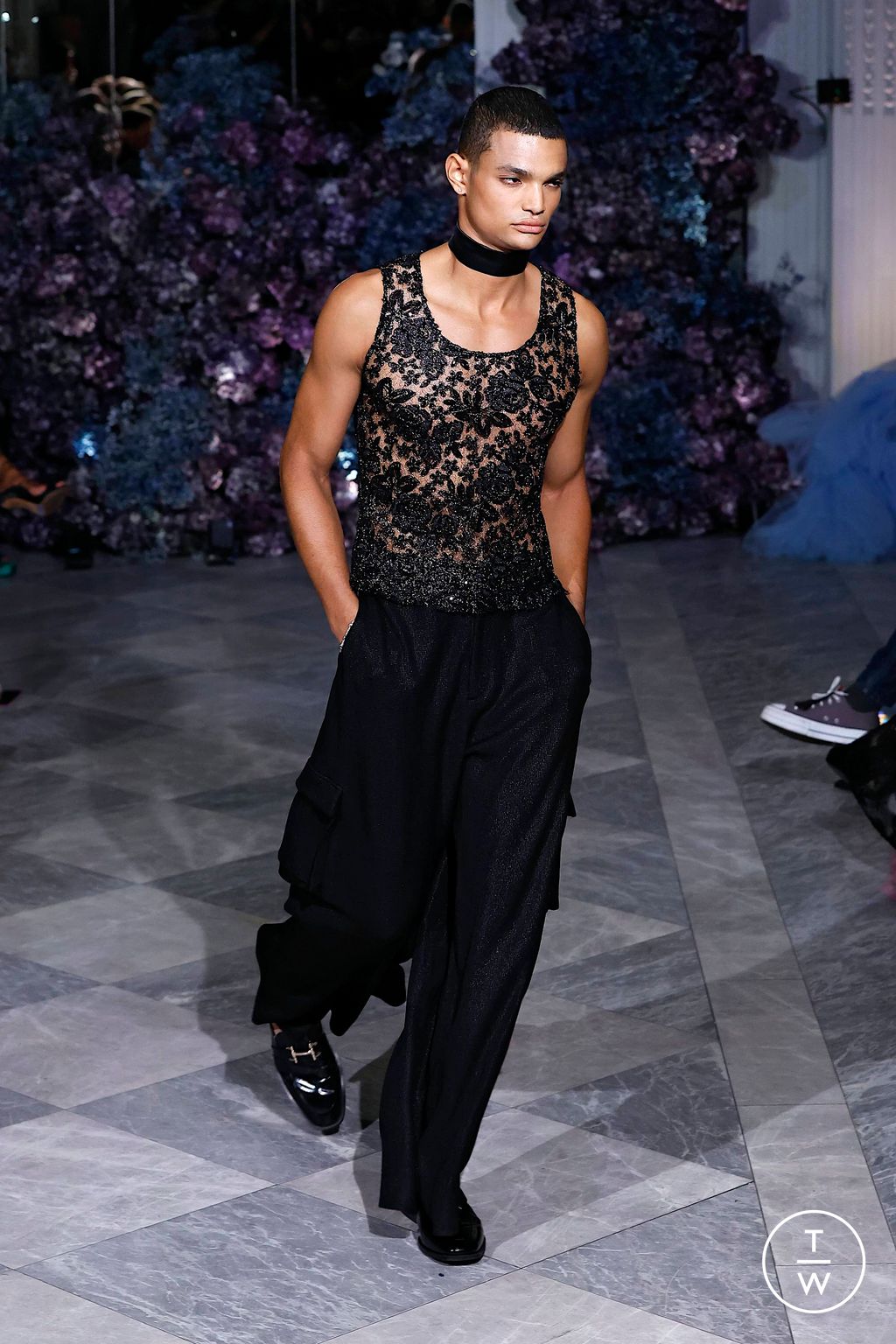 Fashion Week New York Spring/Summer 2024 look 31 from the Christian Siriano collection womenswear