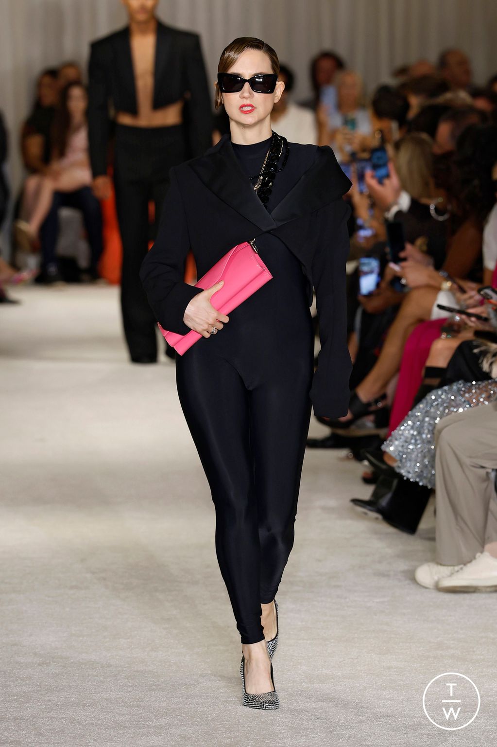 Fashion Week New York Spring/Summer 2026 look 22 from the Christian Siriano collection womenswear