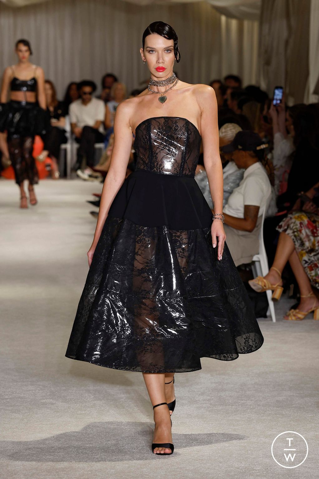 Fashion Week New York Spring/Summer 2026 look 31 from the Christian Siriano collection womenswear