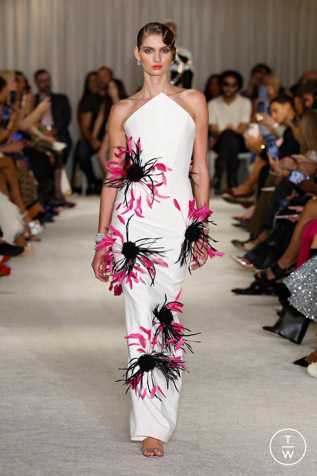 Fashion Week New York Spring/Summer 2026 look 49 from the Christian Siriano collection womenswear