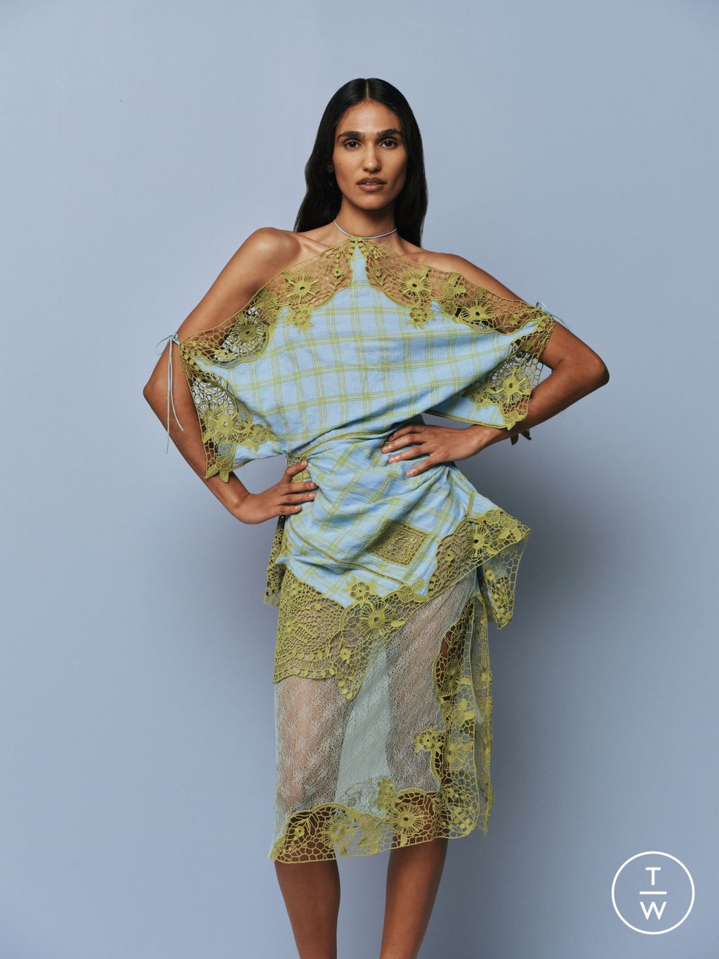 Fashion Week Paris Pre-Fall 2026 look 1 from the Christopher Esber collection womenswear