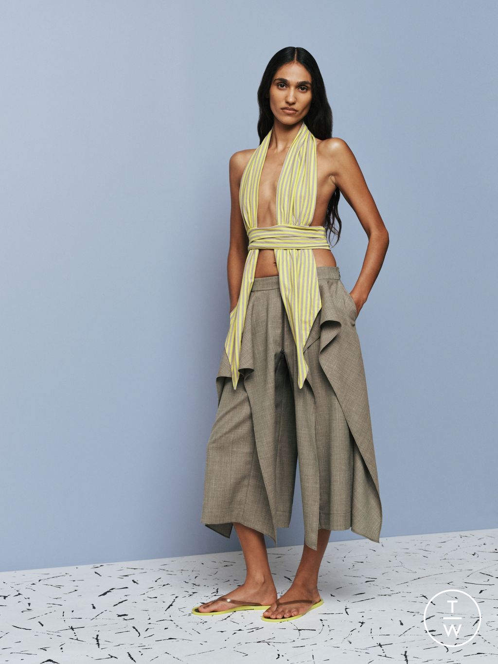 Fashion Week Paris Pre-Fall 2026 look 2 from the Christopher Esber collection womenswear