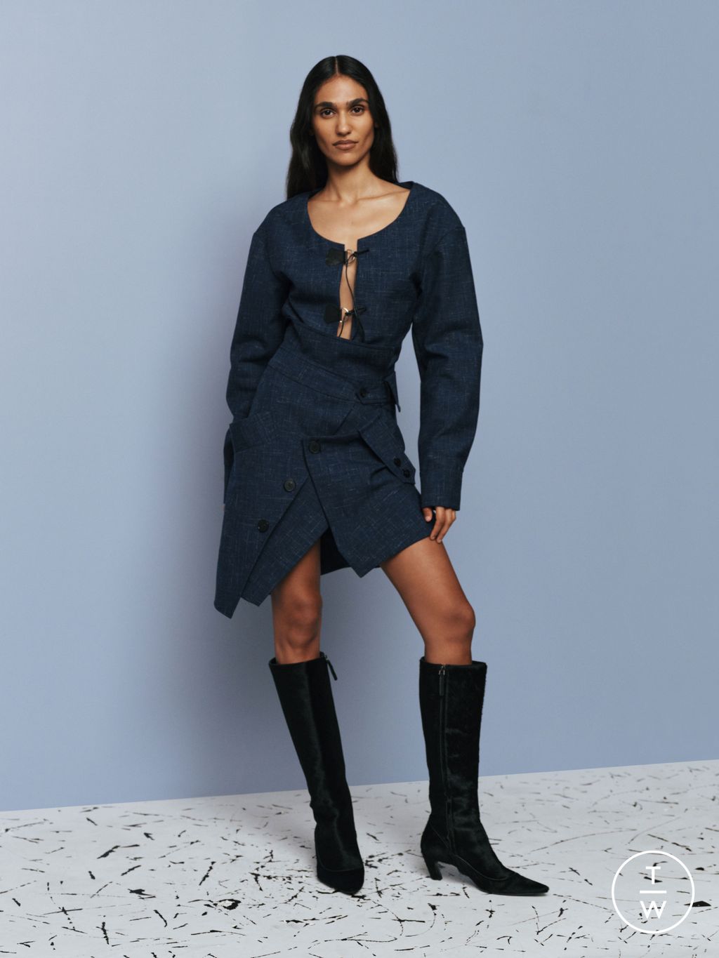 Fashion Week Paris Pre-Fall 2026 look 10 from the Christopher Esber collection womenswear