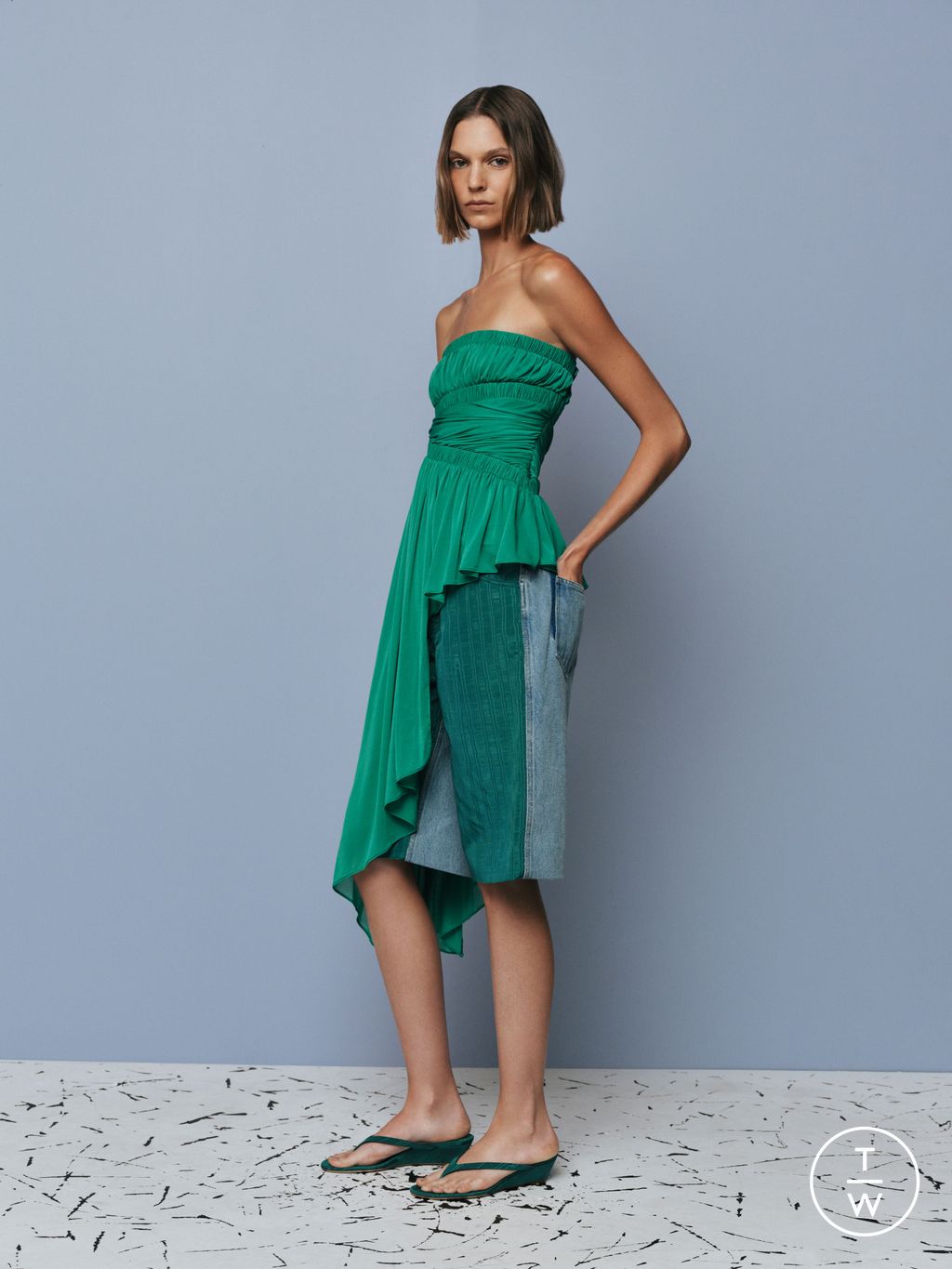 Fashion Week Paris Pre-Fall 2026 look 13 from the Christopher Esber collection womenswear