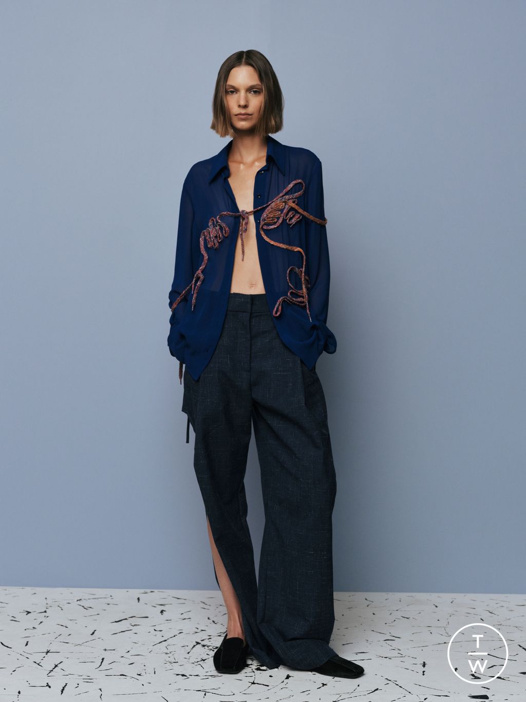 Fashion Week Paris Pre-Fall 2026 look 23 from the Christopher Esber collection womenswear