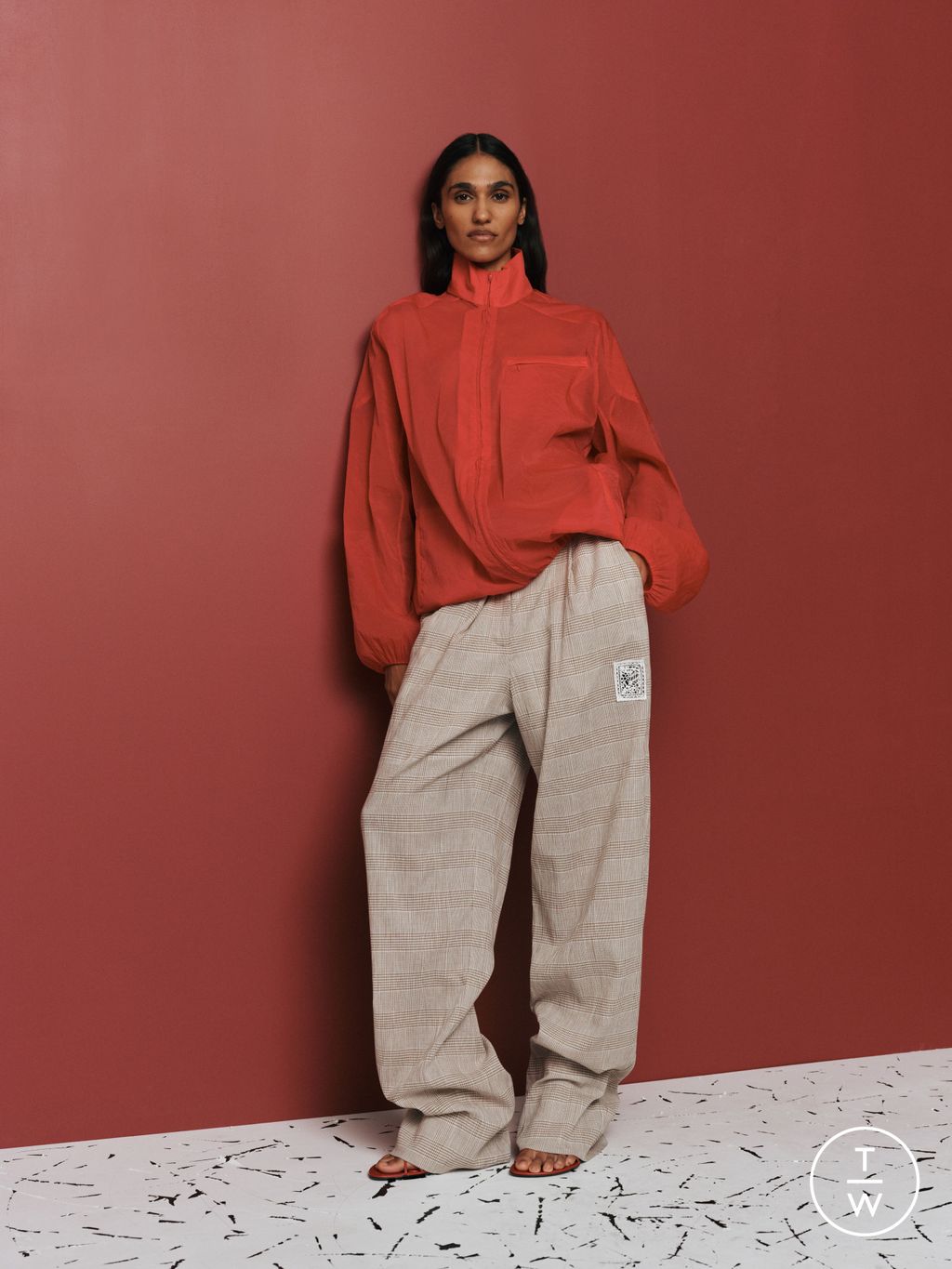 Fashion Week Paris Pre-Fall 2026 look 24 from the Christopher Esber collection womenswear