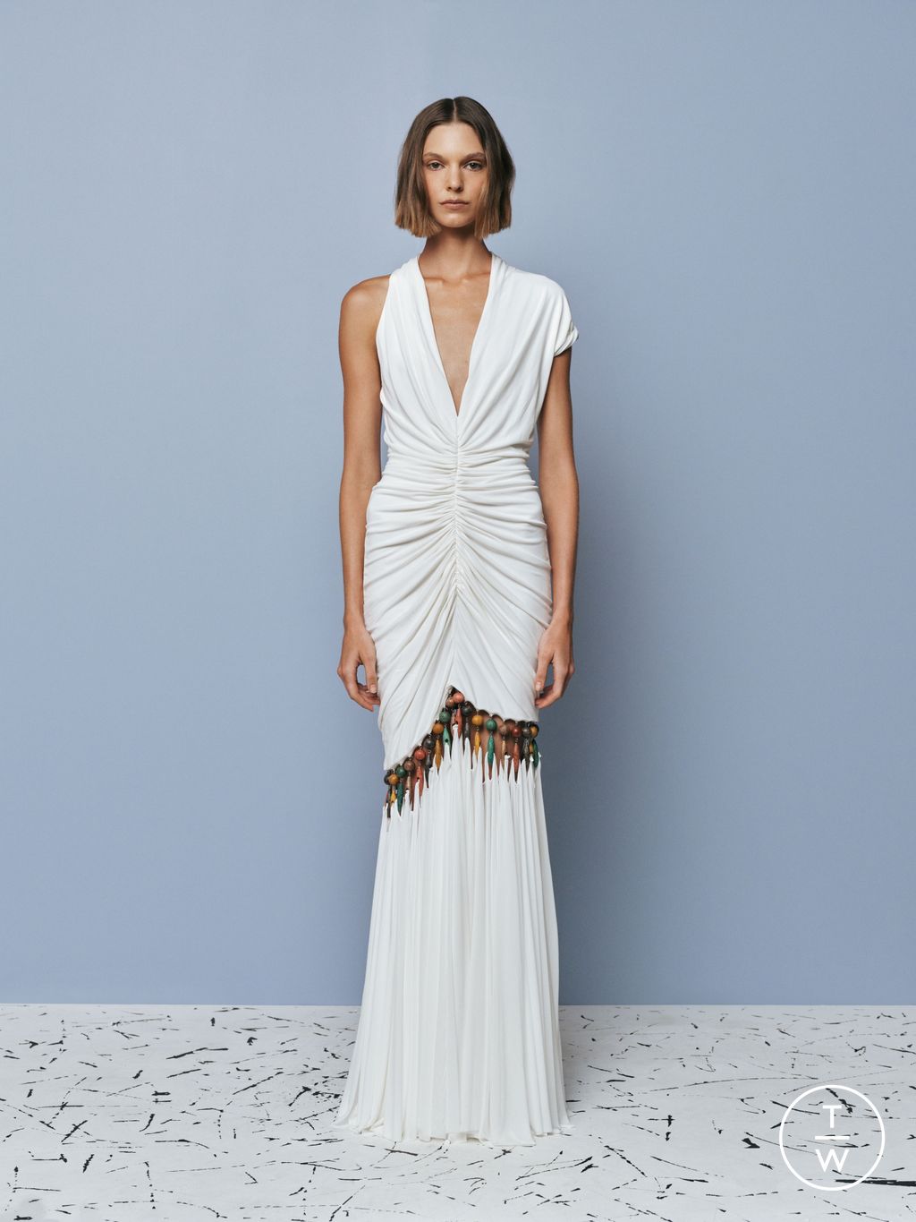 Fashion Week Paris Pre-Fall 2026 look 29 from the Christopher Esber collection womenswear