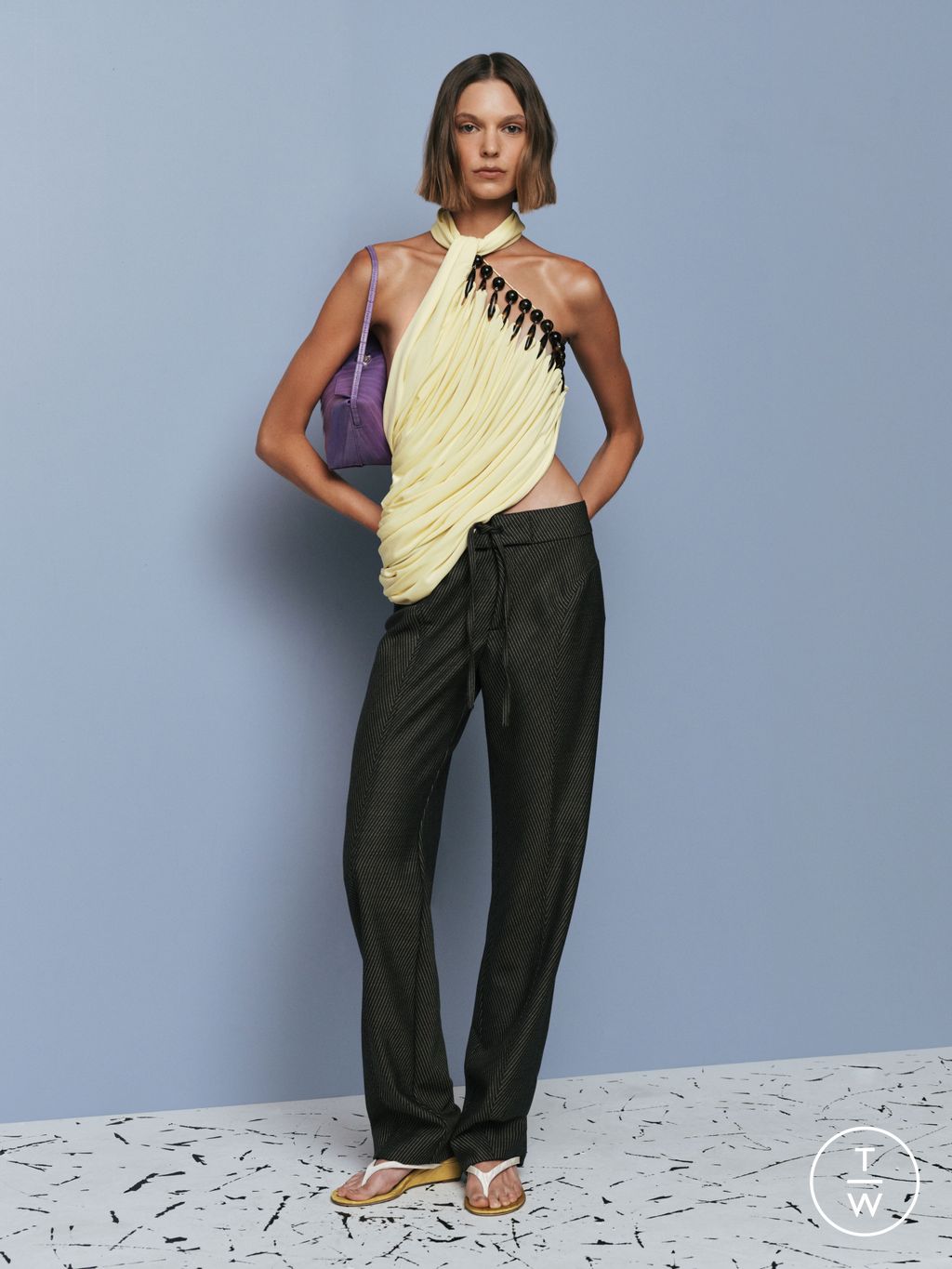 Fashion Week Paris Pre-Fall 2026 look 31 de la collection Christopher Esber womenswear