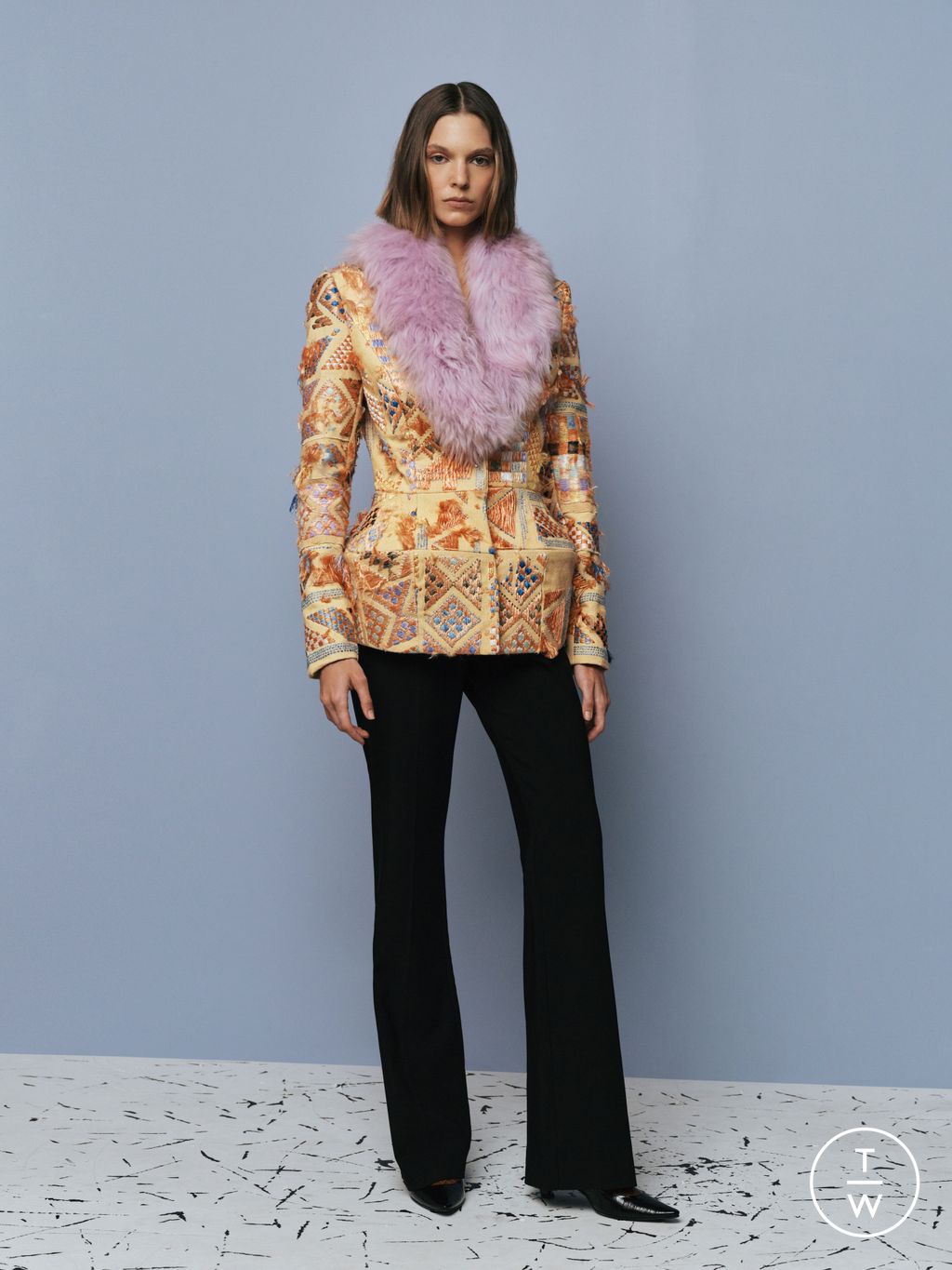 Fashion Week Paris Pre-Fall 2026 look 36 from the Christopher Esber collection womenswear
