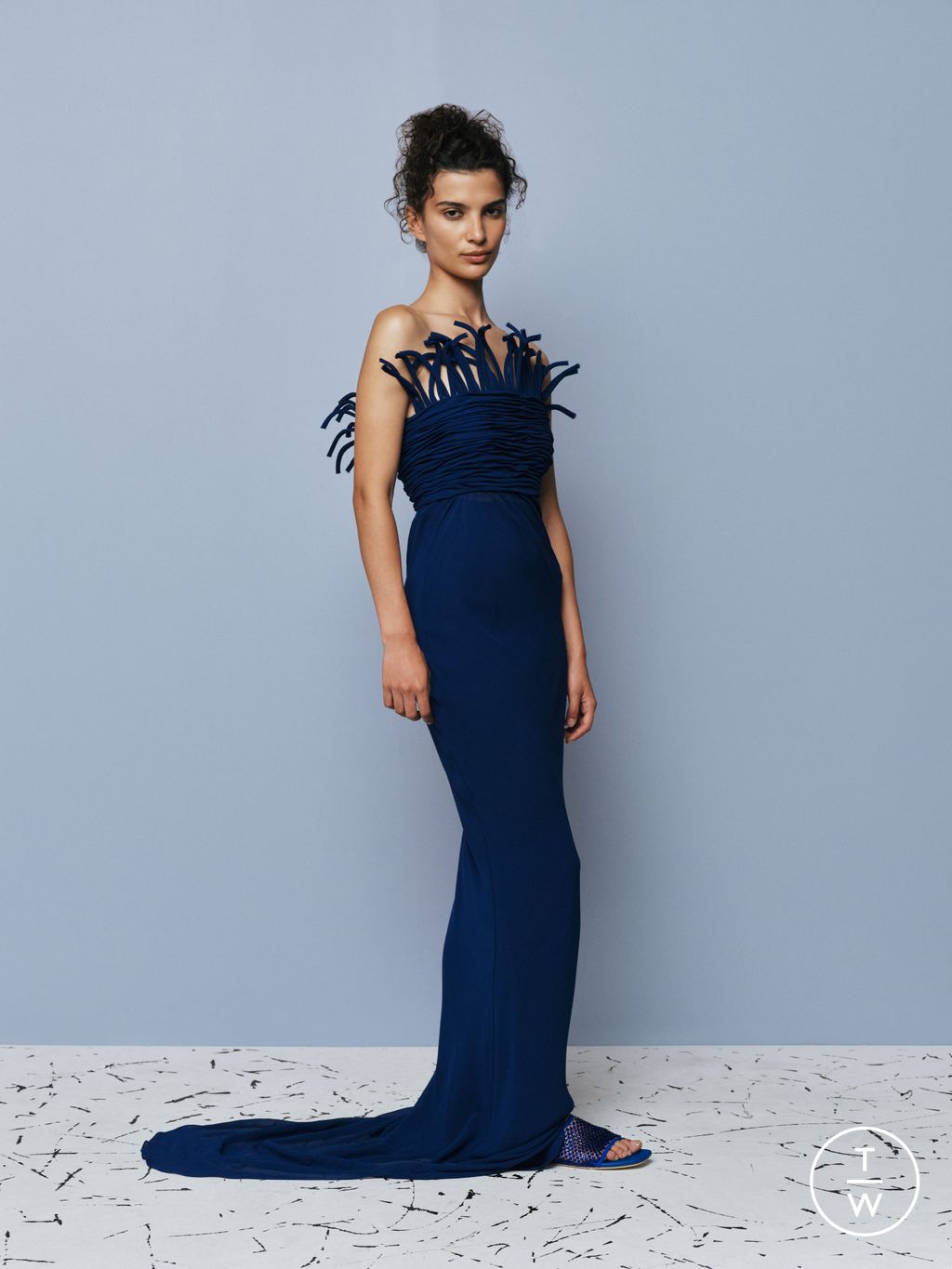 Fashion Week Paris Pre-Fall 2026 look 41 from the Christopher Esber collection womenswear