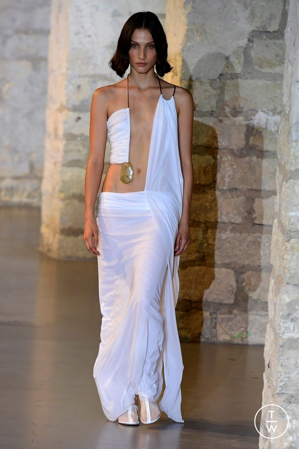 Fashion Week Paris Spring/Summer 2024 look 9 from the Christopher Esber collection womenswear