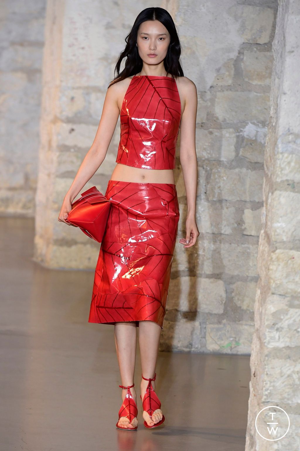 Fashion Week Paris Spring/Summer 2024 look 27 from the Christopher Esber collection 女装