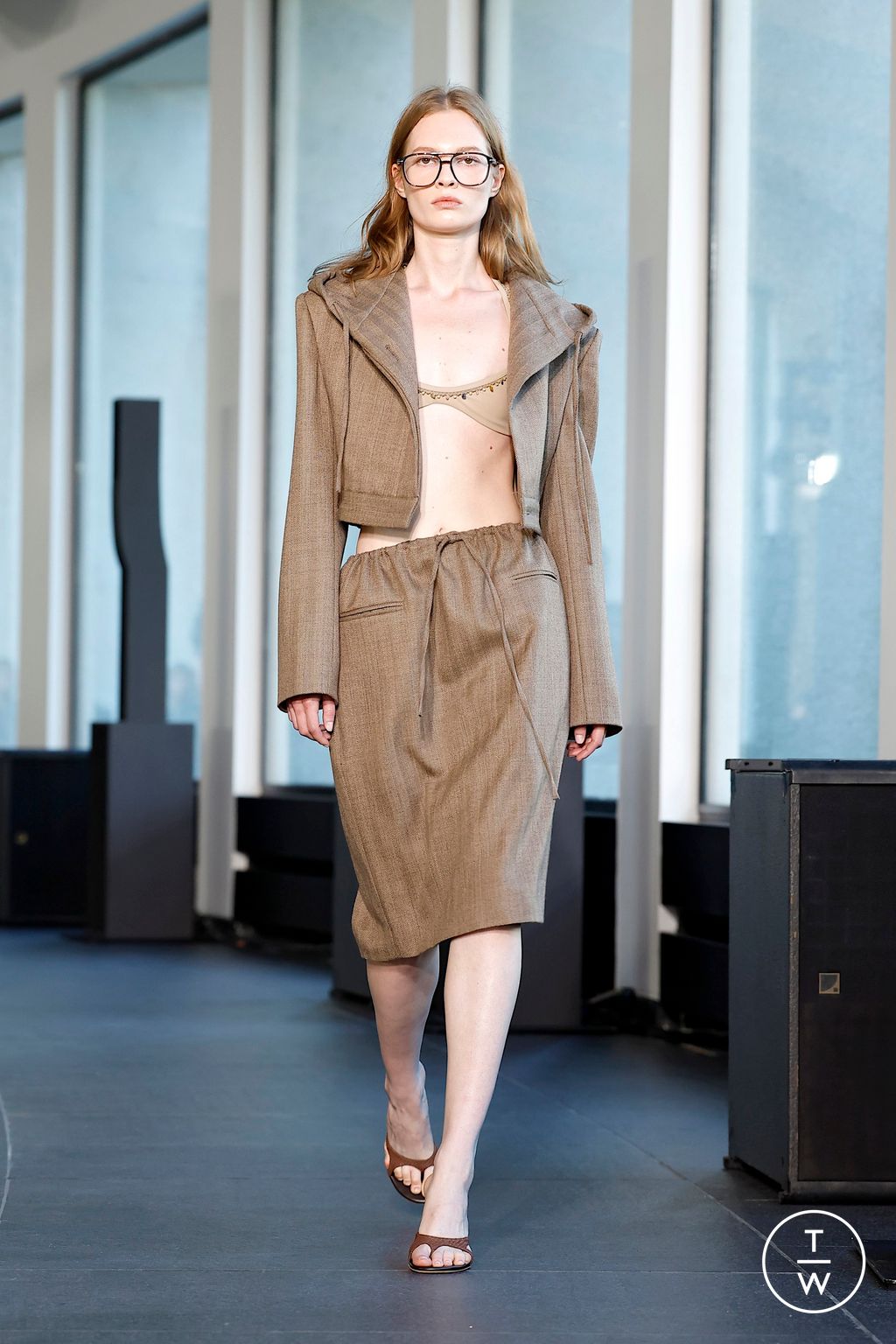 Fashion Week Paris Spring/Summer 2026 look 13 from the Christopher Esber collection womenswear